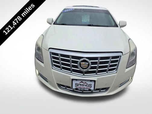 White Diamond Tricoat 2013 Cadillac XTS Premium