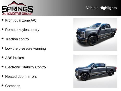 Gray 2024 Ford F-250 Lariat