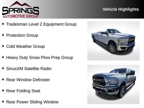 2023 RAM 2500 Tradesman Crew Cab 4x4 8' Box