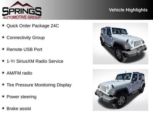 2017 Jeep Wrangler Unlimited Sport