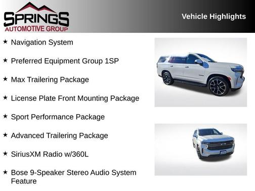 2022 Chevrolet Tahoe 4WD RST