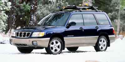 Blue Ridge Pearl/Gray 2002 Subaru Forester L
