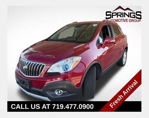 Winterberry Red Metallic 2016 Buick Encore Leather