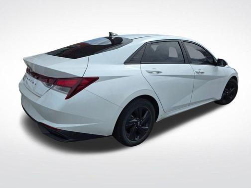 Quartz White 2021 Hyundai ELANTRA SEL