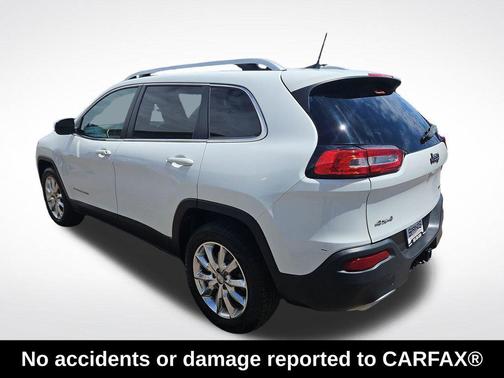 Bright White Clearcoat 2016 Jeep Cherokee Limited