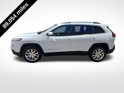Bright White Clearcoat 2016 Jeep Cherokee Limited