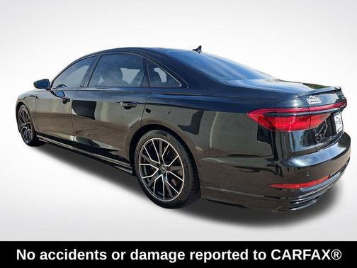 Mythos Black Metallic 2021 Audi A8 L 60