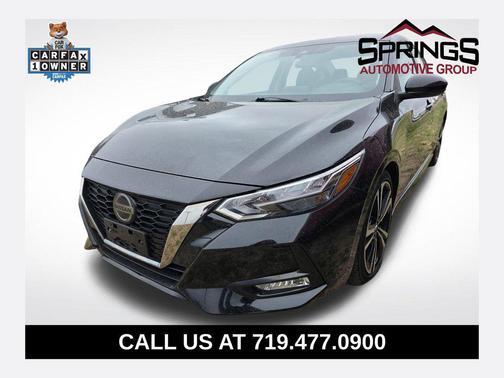 Super Black 2021 Nissan Sentra SR