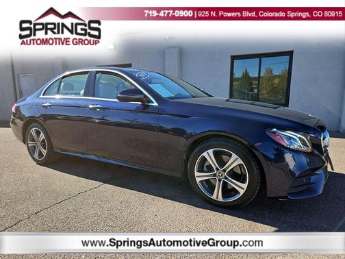 2018 Mercedes-Benz E-Class 4MATIC