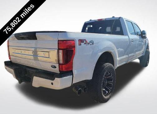 Star White Metallic Tri-Coat 2021 Ford F-350 Platinum