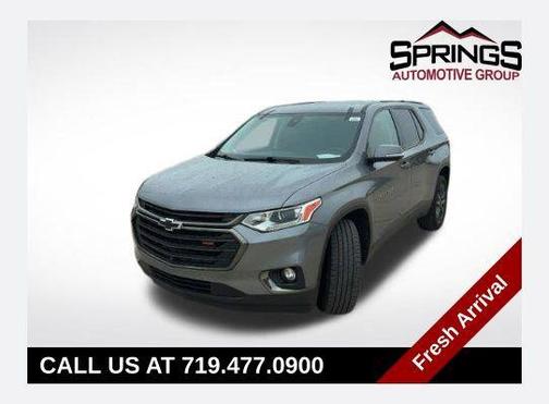 Satin Steel Metallic 2020 Chevrolet Traverse RS
