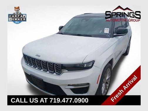 Bright White Clearcoat 2022 Jeep Grand Cherokee Summit
