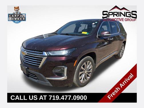Black Cherry Metallic 2023 Chevrolet Traverse Premier