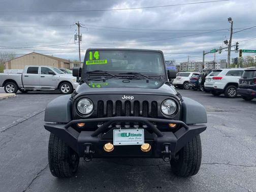 Black Clearcoat 2014 Jeep Wrangler Sport