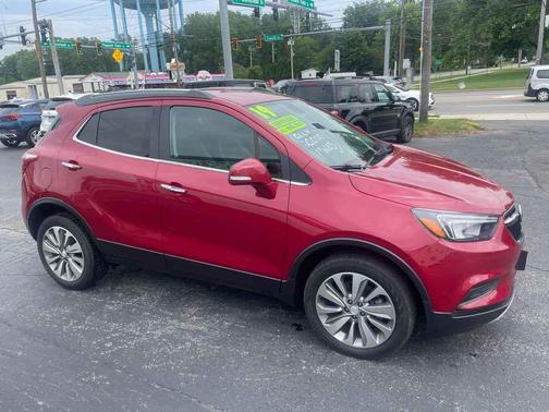 Winterberry Red Metallic 2019 Buick Encore Preferred