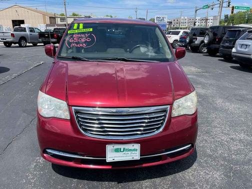Deep Cherry Red Crystal Pearlcoat 2011 Chrysler Town & Country Touring