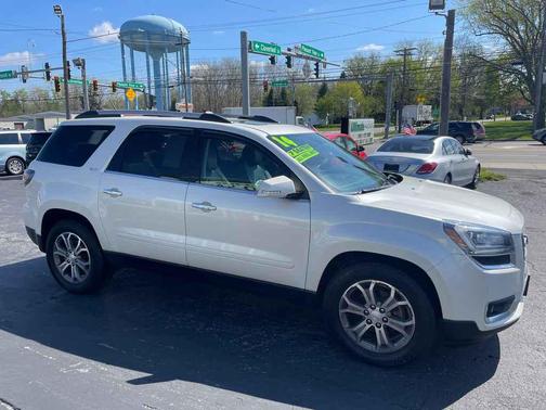 White Diamond Tricoat 2014 GMC Acadia SLT-2
