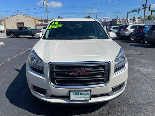 White Diamond Tricoat 2014 GMC Acadia SLT-2