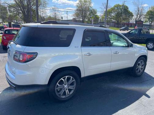 White Diamond Tricoat 2014 GMC Acadia SLT-2