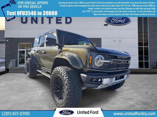 SHELTER GREEN 2024 Ford Bronco Raptor