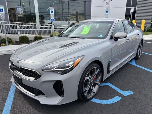 Ceramic Silver 2021 Kia Stinger GT