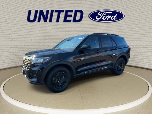 Agate Black Metallic 2026 Ford Explorer Tremor