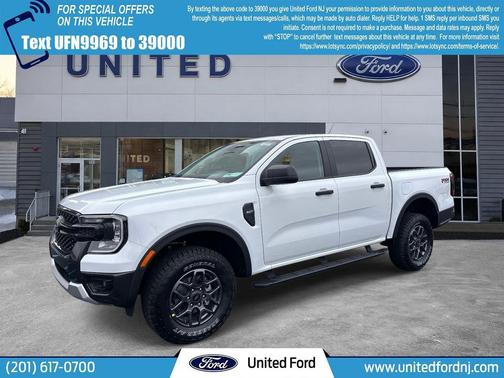 OXFORD WHITE 2026 Ford Ranger XLT