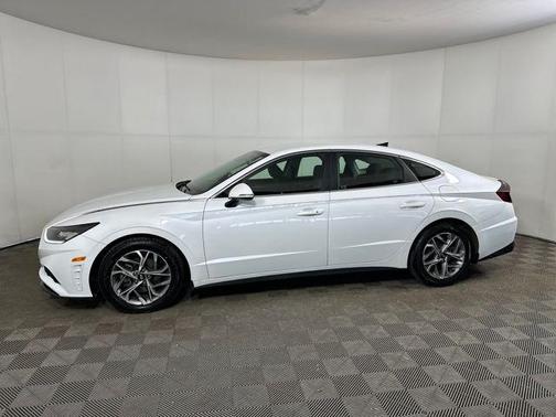 Quartz White 2021 Hyundai SONATA SEL