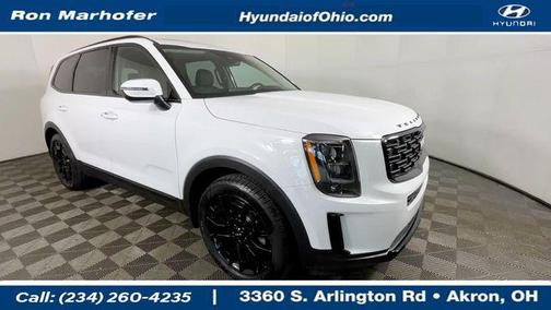 Glacial White Pearl 2022 Kia Telluride EX