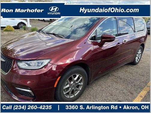Velvet Red Pearlcoat 2021 Chrysler Pacifica Touring