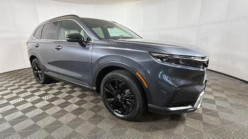 Gray Metallic 2024 Honda CR-V Hybrid Sport Touring AWD