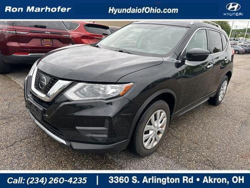 Magnetic Black 2017 Nissan Rogue S