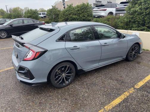 Gray 2021 Honda Civic Sport