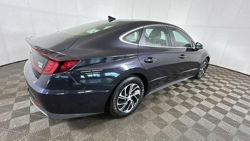 Oxford Blue 2022 Hyundai SONATA Hybrid Base