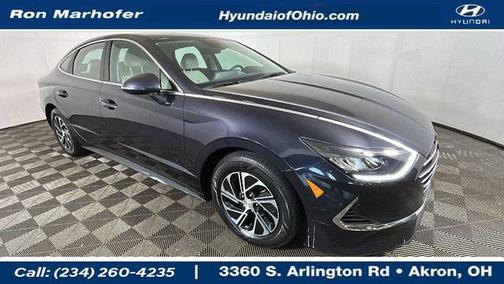 Oxford Blue 2022 Hyundai SONATA Hybrid Base