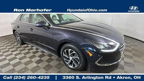 Oxford Blue 2022 Hyundai SONATA Hybrid Base