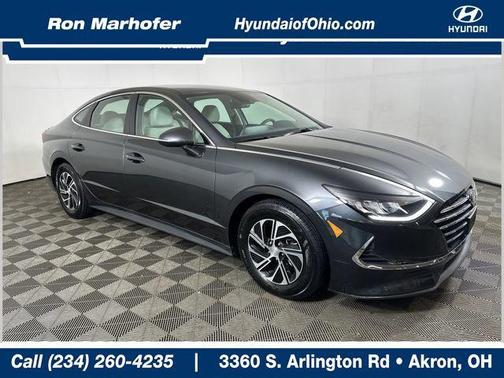 Portofino Gray 2023 Hyundai SONATA Hybrid Base