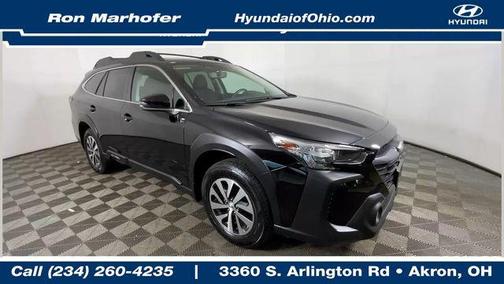 Crystal Black Silica 2023 Subaru Outback Premium