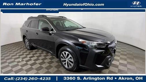 Crystal Black Silica 2023 Subaru Outback Premium
