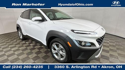 Lunar White 2023 Hyundai KONA SEL
