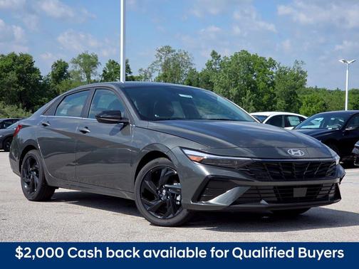 Amazon Gray 2026 Hyundai ELANTRA Sport