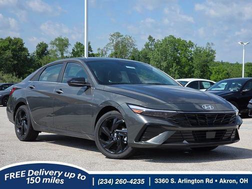 Amazon Gray 2026 Hyundai ELANTRA Sport