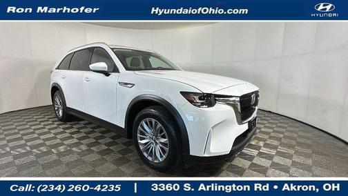 Rhodium White Premium 2024 Mazda CX-90 PHEV Preferred
