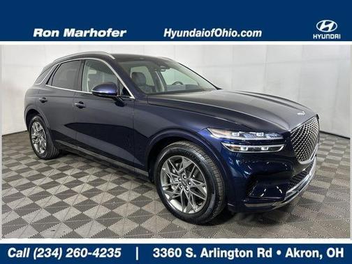 Capri Blue 2025 Genesis GV70 2.5T AWD