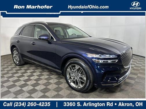 Capri Blue 2025 Genesis GV70 2.5T AWD