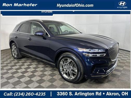 Capri Blue 2025 Genesis GV70 2.5T AWD