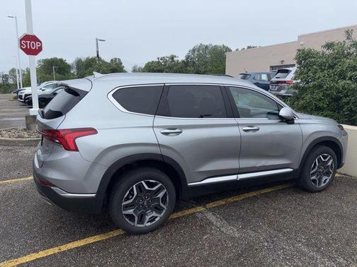 Shimmering Silver 2023 Hyundai SANTA FE Limited