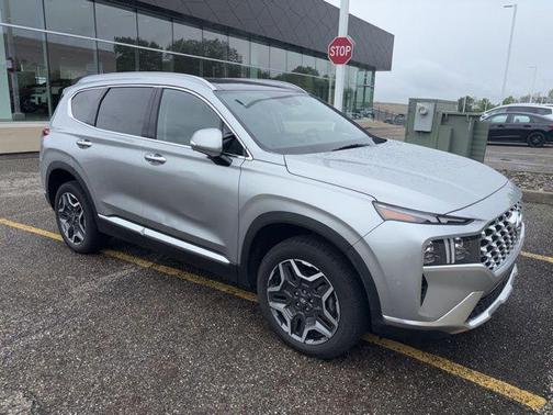 Shimmering Silver 2023 Hyundai SANTA FE Limited