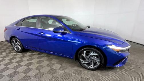 Intense Blue 2025 Hyundai ELANTRA SEL