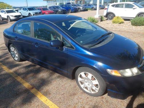 Blue 2011 Honda Civic LX